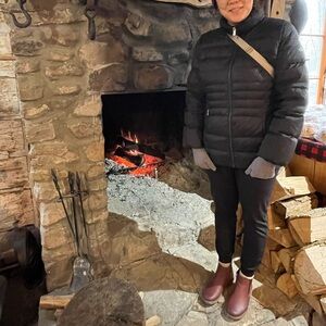 Dark blue Calvin klein winter jacket